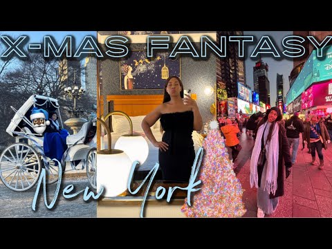 Living out my Christmas Fantasy in New York!