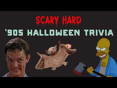 Scary Hard '90s Halloween Quiz | 1990s Nostalgia Trivia