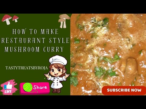 How To Prepare Mushroom Curry In Telugu | పుట్టగొడుగుల కూర | Button Mushroom Curry |