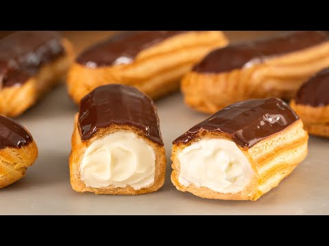 Bakers swear by THIS eclair recipe!🔥 Your kids will beg you to cook every day!