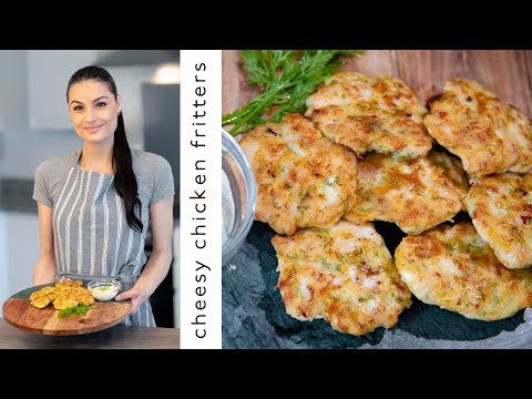 Cheese Chicken Fritters - One of the Easiest Chicken Fritters Recipes