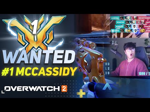 WANTED THE KING OF MCCASSIDY - RANK 1 - OVERWATCH 2 MONTAGE