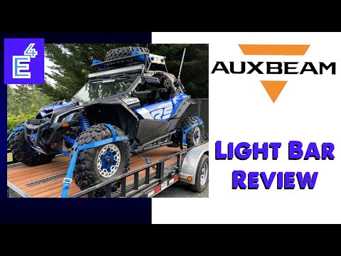 Auxbeam Light Bar Review / Can-Am Maverick X3 RS 💡