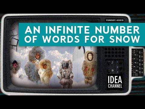 An Infinite Number of Words for Snow