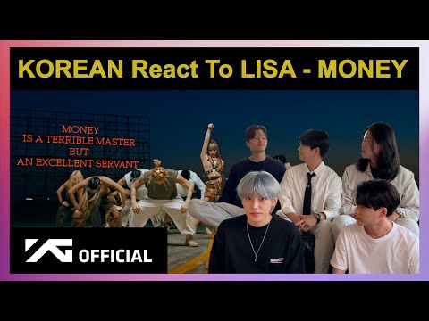 Koreans React To LISA - MONEY