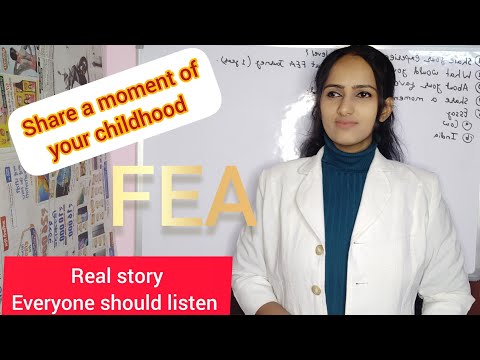 FEA ll A real story ll Share a moment of your childhood ll Pooja karn ll Pooja Academy