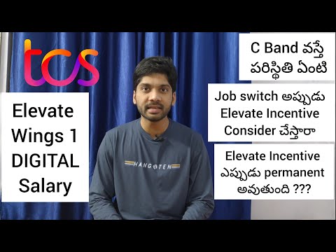 TCS Elevate Wings Digital Salary | TCS Digital Salary (Telugu)