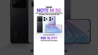 Redmi Note 14 5G Launched in India #redminote14series #redminote14