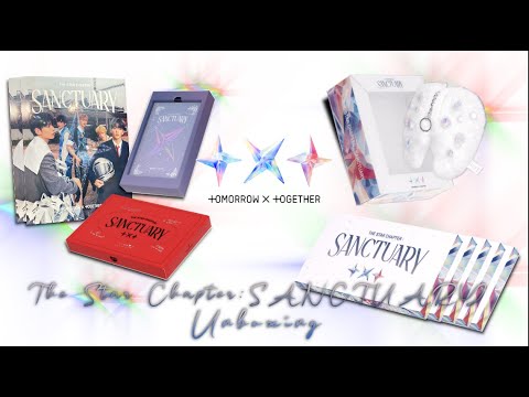 TXT SANCTUARY ALBUM UNBOXING | The Kreative Insight | #txt #thestarchapter #sanctuary