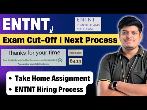 🔥ENTNT Exam Cut-Off | Take Home Assignment | Next Process | ENTNT Hiring Process | 2025-2020 BATCH