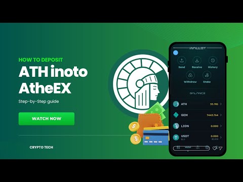 How to Deposit ATH into AtheEX Exchange for Funding 💰📈 | Athene Network