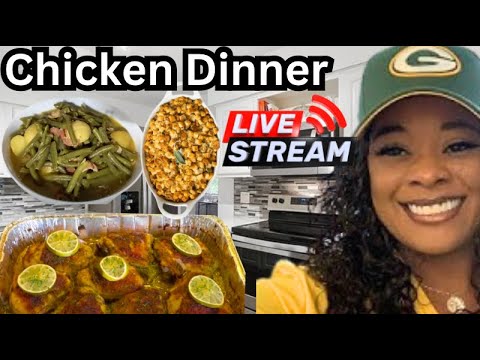 Gina Young Is Live Cooking Dinner