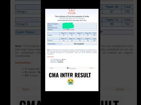 CMA INTERMEDIATE RESULT.DEC 2022.