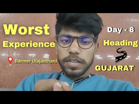 Worst/bad experience in Rajasthan | Gujarat | Hitchhiking to Gujarat @AryanSinghFaujdar