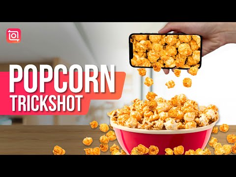 🍿Tutorial on Mind-blowing Popcorn Trickshot | InShot Video Editing Tutorial