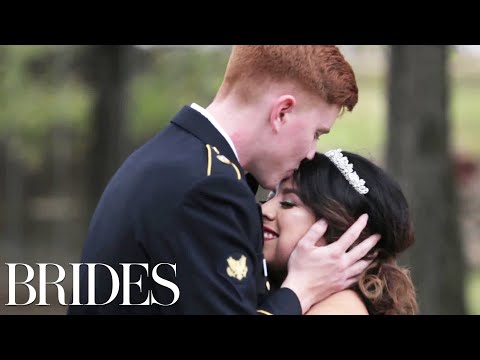 Bride Surprised With Her Dream Dress After Losing Her Original | BRIDES