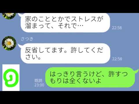 【LINE】最近ママ友との飲み会が多い妻が怪しいので探偵を雇って調査してもらったら案の定、、、【みどりトーーク！】