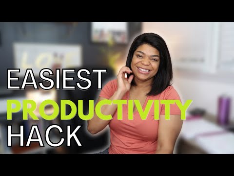 Time Management Hack (That Actually Works) | How To Stay Productive