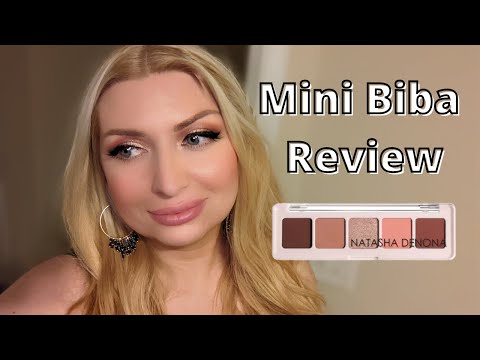 *NEW* Natasha Denona Mini Biba Palette and Rose Cheek Duo Review / First Impressions