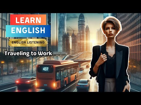 How do You Get to Work? | english story for listening to improve english