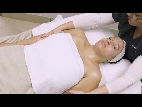 Spa European Facial Massage Movements Protocol | Step 5: Petrissage Shoulders and Arms