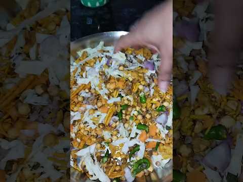 Mixture namkeen with Chana chaat recipe 🔥🔥 #shorts #short