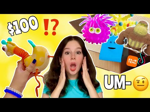 I BOUGHT THE WEIRDEST PRODUCTS & FIDGETS off the INTERNET 😱😳⁉️ *huge MYSTERY haul*