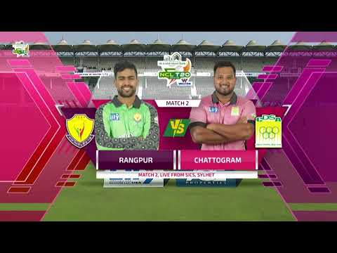 MATCH 02 | Highlights | Rangpur vs Chattogram | NCL T20 2024-25