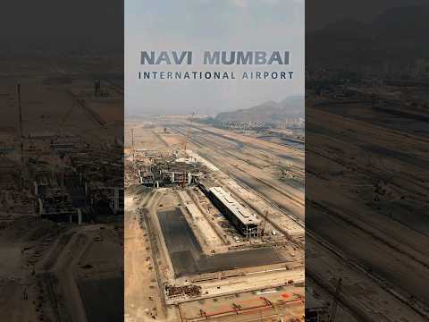 Navi Mumbai International Airport #droneman #airport #navimumbai #shorts #adani