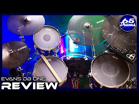 Evans dB One Review - Low Volume Practice Cymbals & Heads