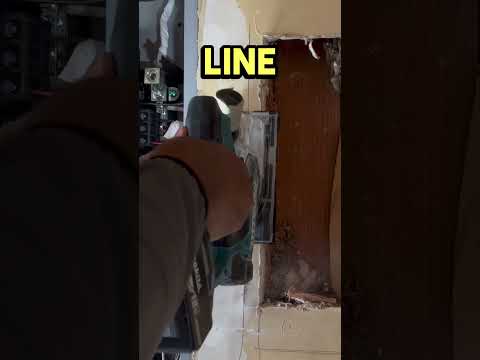 How the Makita Drywall Saw Changes the Game: Straight Line Cutting on a Stud made EASY!