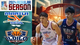 MANILA SV BATANG SAMPALOC vs. ILOILO UNITED ROYALS | MPBL FULL GAME HIGHLIGHTS | JUNE 19, 2024