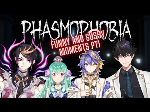 Shu, Aster, Ren and Finana Phasmophobia collab - pt 1 (Aster Bday Stream) [💫aster arcadia]