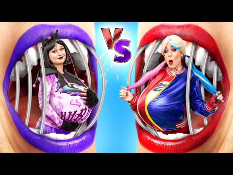 🚔 Pregnant Kuromi, Mermaid, & Harley Quinn Stuck in Jail! 😱Unexpected Adventures Await!