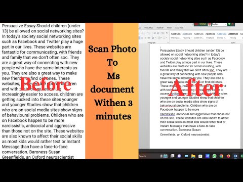 "Scan to MS Word: A Step-by-Step Guide"