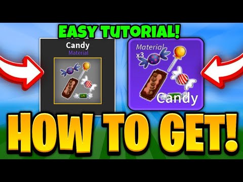 How To GET/USE CANDY In Roblox Blox Fruits! (Blox Fruits Christmas Update)