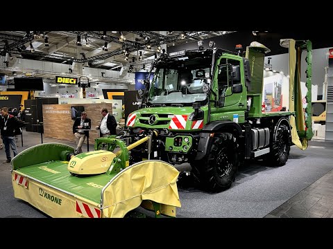 AGRITECHNICA 2023: Mercedes-Benz Unimog Updates and Developments