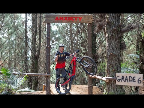 My Gas Gas and I take on Anxiety, the freshest and steepest trail in Rotorua.