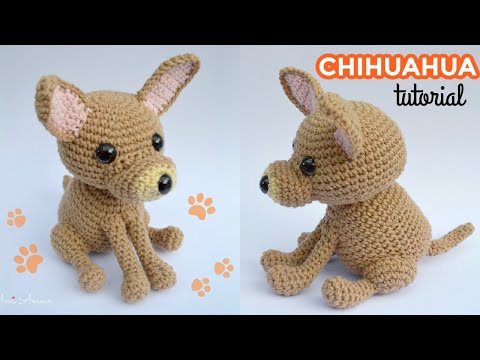 Crochet Chihuahua Amigurumi Dog - Free Pattern and Tutorial