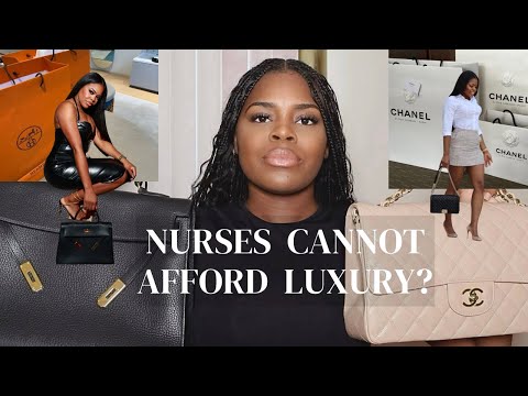 How Nurse Practitioner *Actually* AFFORDS LUXURY HANDBAGS