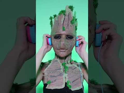 How to do Groot Makeup like the Guardians of the Galaxy