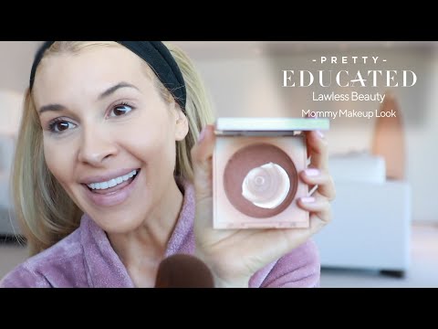 Lawless Beauty | Mommy Makeup Look with Annie Lawless | PRETTY EDUCATED