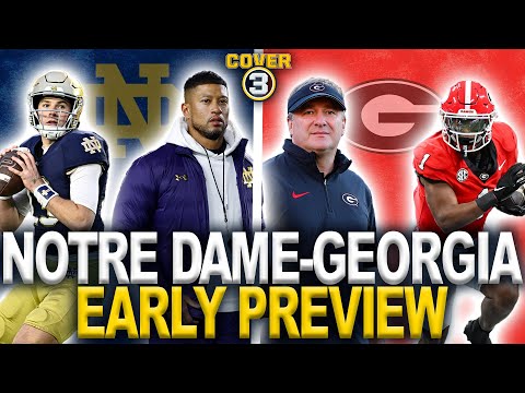 How Will The Bulldogs Look Without Beck? | Notre Dame vs. Georgia Early Preview | Cover 3 Podcast