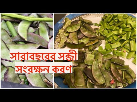 সারাবছরের সব্জী সংরক্ষন করণ