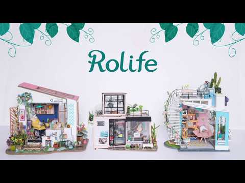 Rolife miniature dollhouse kits - IF DIY serise