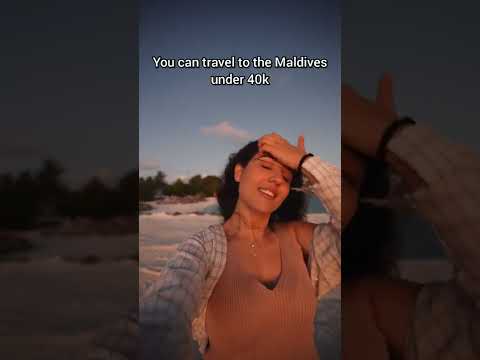 Travel to the Maldives in under ₹40K! | Tanya Khanijow | #YTShorts