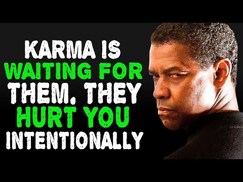 Karma Will Fight For You - What Goes Around Comes Around | Denzel Washington Motivation