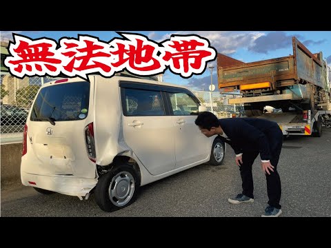 【無法地帯】大量の放置車両がまた神戸の港に！軽自動車から大型トラックまで他車種満載