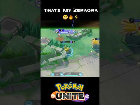 Thunder  God Zeraora ⚡|| Pokemon unite