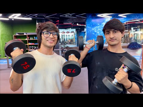 Sourav Joshi VS Sahil Joshi 😲 Gym Challenge